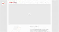 Desktop Screenshot of intelminds.com